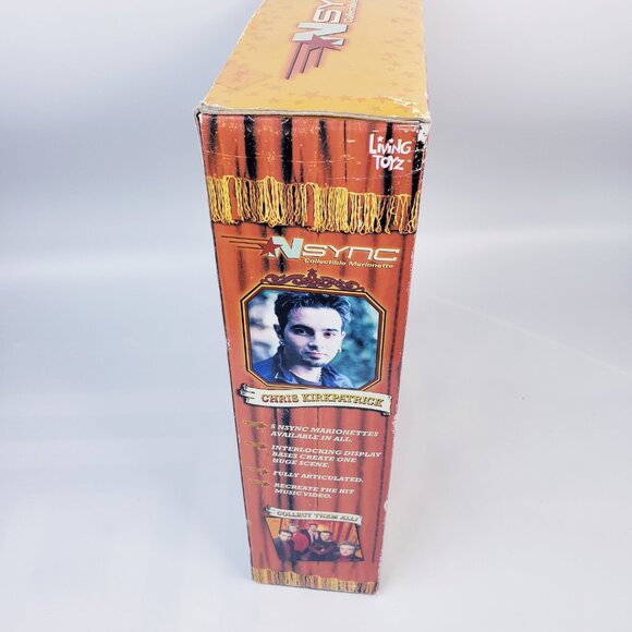 NSYNC Collectible Marionette Doll - 2000 Living Toyz - Chris Kirkpatrick - Picture 5 of 8